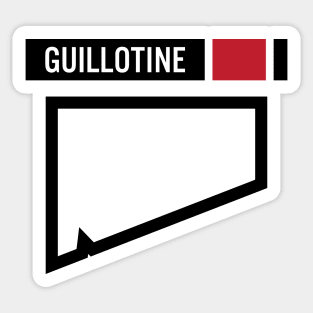 Guillotine - BJJ Sticker